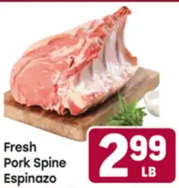 Tony’s Fresh Market Fresh Pork Spine Espinazo offer
