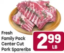 Tony’s Fresh Market Fresh Family Pack Center Cut Pork Spareribs offer