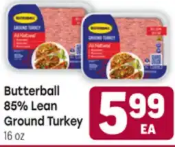 Tony’s Fresh Market Butterball 85% Lean Ground Turkey offer