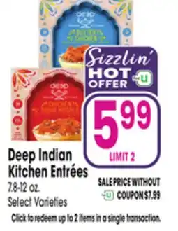 Jewel-Osco Deep Indian Kitchen Entrées offer
