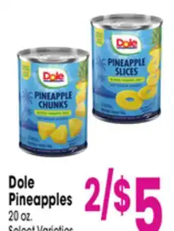 Jewel-Osco Dole Pineapples offer