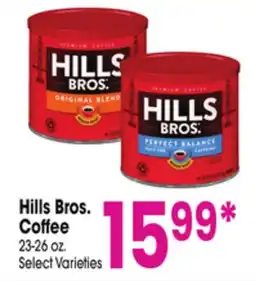 Jewel-Osco Hills Bros. Coffee offer