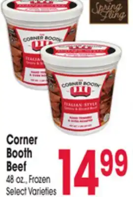 Jewel-Osco Corner Booth Beef offer