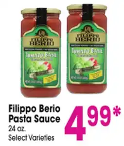 Jewel-Osco Filippo Berio Pasta Sauce offer