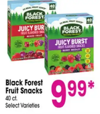 Jewel-Osco Black Forest Fruit Snacks offer