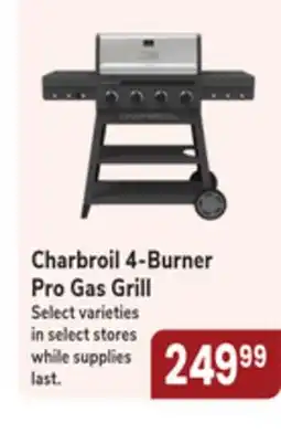Jewel-Osco Charbroil 4-Burner Pro Gas Grill offer