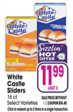 Jewel-Osco White Castle Sliders offer