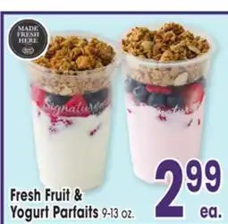 Jewel-Osco Fresh Fruit & Yogurt Parfaits offer