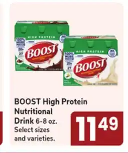 Jewel-Osco BOOST High Protein Nutritional Drink offer