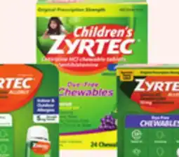 Jewel-Osco Zyrtec 24HR Allergy Relief offer