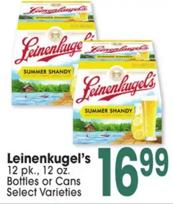 Jewel-Osco Leinenkugel's offer