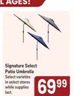 Jewel-Osco Signature Select Patio Umbrella offer