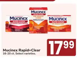 Jewel-Osco Mucinex Rapid + Clear offer