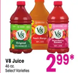 Jewel-Osco V8 Juice offer