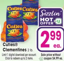 Jewel-Osco Cuties Clementines offer