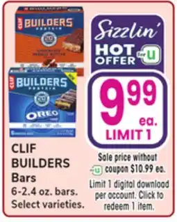 Jewel-Osco CLIF BUILDERS Bars offer