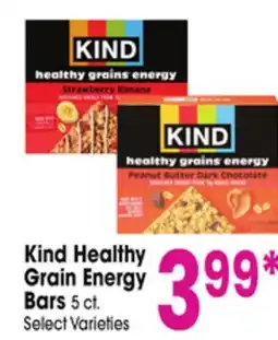 Jewel-Osco Kind Healthy Grain Energy Bars offer
