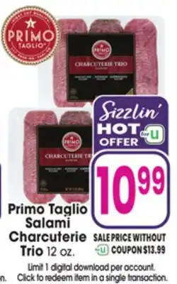 Jewel-Osco Primo Taglio Salami Charcuterie Trio offer