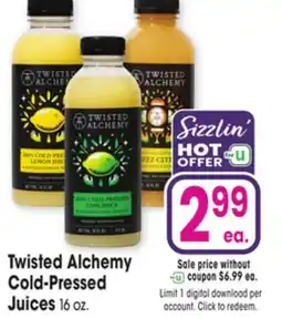 Jewel-Osco Twisted Alchemy Cold-Pressed Juices offer