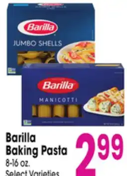 Jewel-Osco Barilla Baking Pasta offer