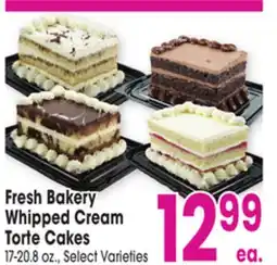 Jewel-Osco Whipped Cream Torte Cakes offer