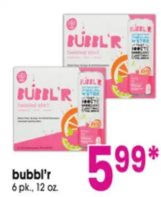 Jewel-Osco bubbl'r offer