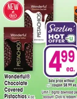 Jewel-Osco Wonderful Chocolate Covered Pistachios offer