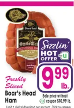Jewel-Osco Boar's Head Ham offer