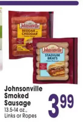 Jewel-Osco Johnsonville Smoked Sausage offer