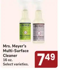 Jewel-Osco Mrs. Meyer's Multi-Surface Cleaner offer