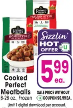 Jewel-Osco Cooked Perfect Meatballs offer
