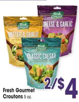 Jewel-Osco Fresh Gourmet Croutons offer