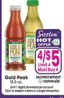 Jewel-Osco Gold Peak offer
