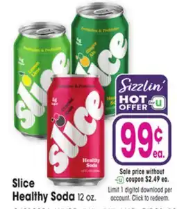 Jewel-Osco Slice Healthy Soda offer