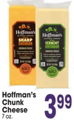 Jewel-Osco Hoffman's Chunk Cheese offer