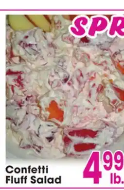 Jewel-Osco Confetti Fluff Salad offer
