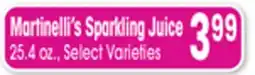 Jewel-Osco Martinelli's Sparkling Juice offer