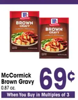 Jewel-Osco McCormick Brown Gravy offer