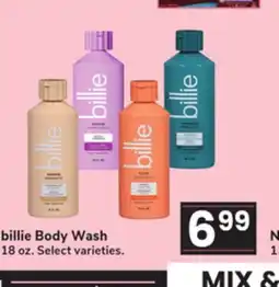 Jewel-Osco billie Body Wash offer