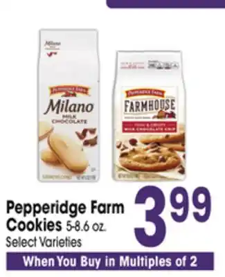 Jewel-Osco Pepperidge Farm Cookies offer