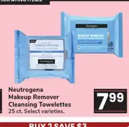 Jewel-Osco Neutrogena Makeup Remover Cleansing Towelettes offer