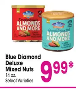 Jewel-Osco Blue Diamond Deluxe Mixed Nuts offer