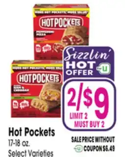 Jewel-Osco Hot Pockets offer