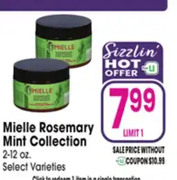 Jewel-Osco Mielle Rosemary Mint Collection offer
