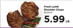 Food 4 Less Fresh Lamb Shoulder Chops offer