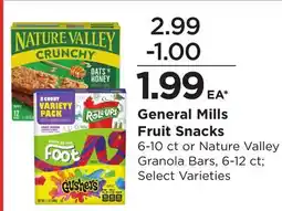 Food 4 Less General Mills Fruit Snacks offer