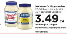 Food 4 Less Hellmann's Mayonnaise offer