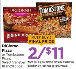 Food 4 Less DiGiorno Pizza offer