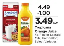 Food 4 Less Tropicana Orange Juice offer
