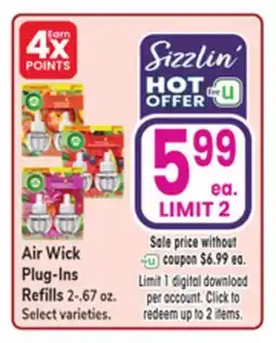 Jewel-Osco Air Wick Plug-Ins Refills offer